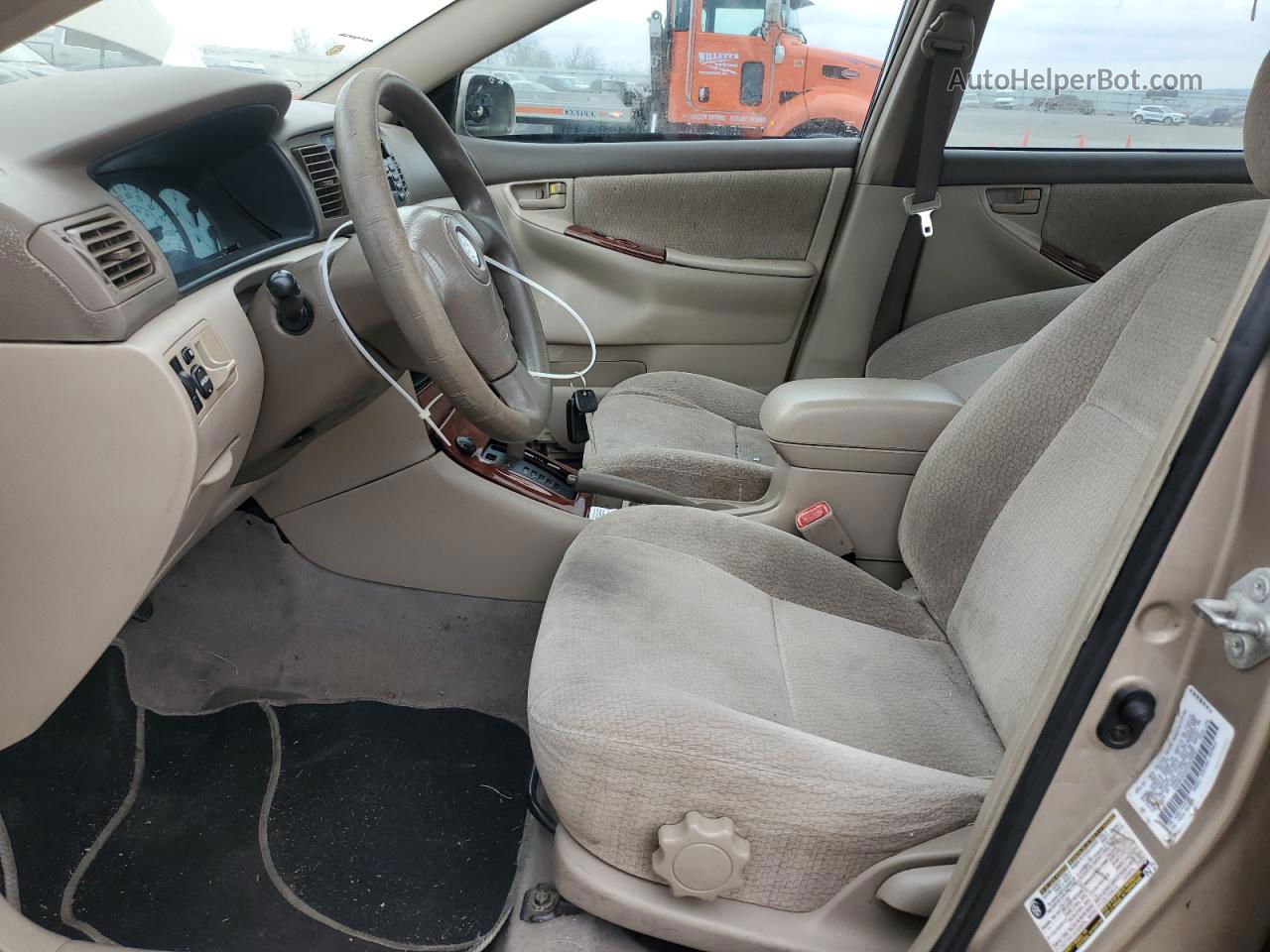 2004 Toyota Corolla Ce Tan vin: 1NXBR32EX4Z323040