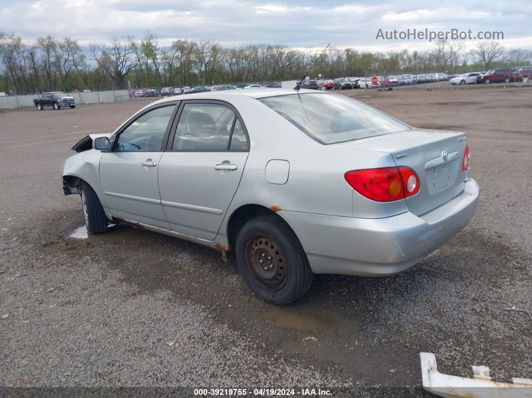 2004 Toyota Corolla Le Silver vin: 1NXBR32EX4Z329159