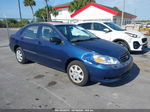 2004 Toyota Corolla Ce Blue vin: 1NXBR32EX4Z339982