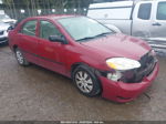 2005 Toyota Corolla Ce Red vin: 1NXBR32EX5Z369890