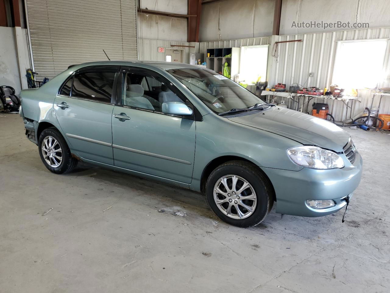 2005 Toyota Corolla Ce Зеленый vin: 1NXBR32EX5Z374202