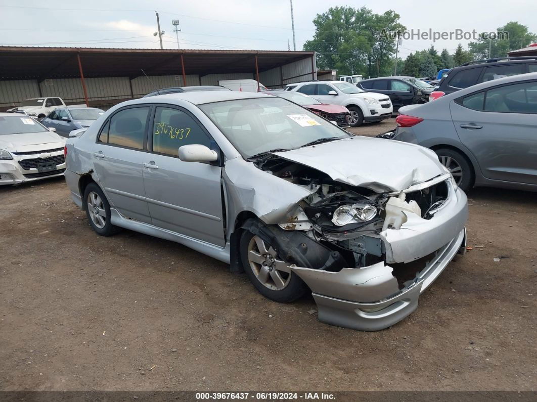 2005 Toyota Corolla S Silver vin: 1NXBR32EX5Z422829