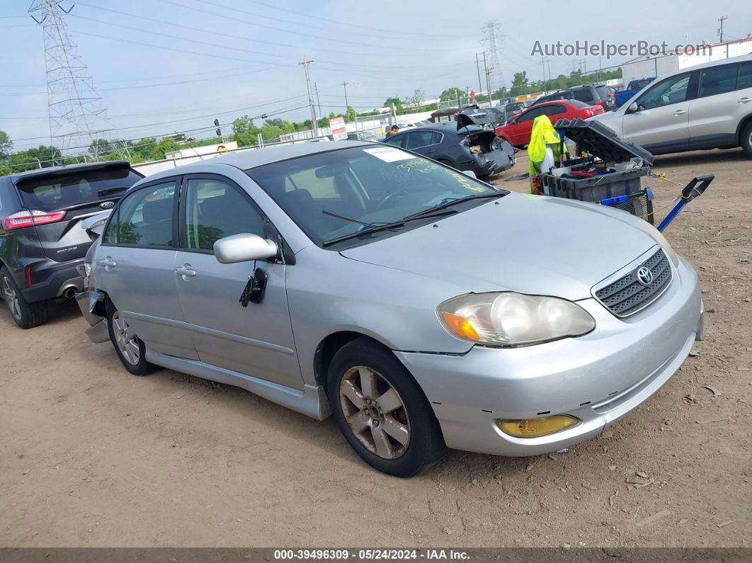 2005 Toyota Corolla S Silver vin: 1NXBR32EX5Z486353