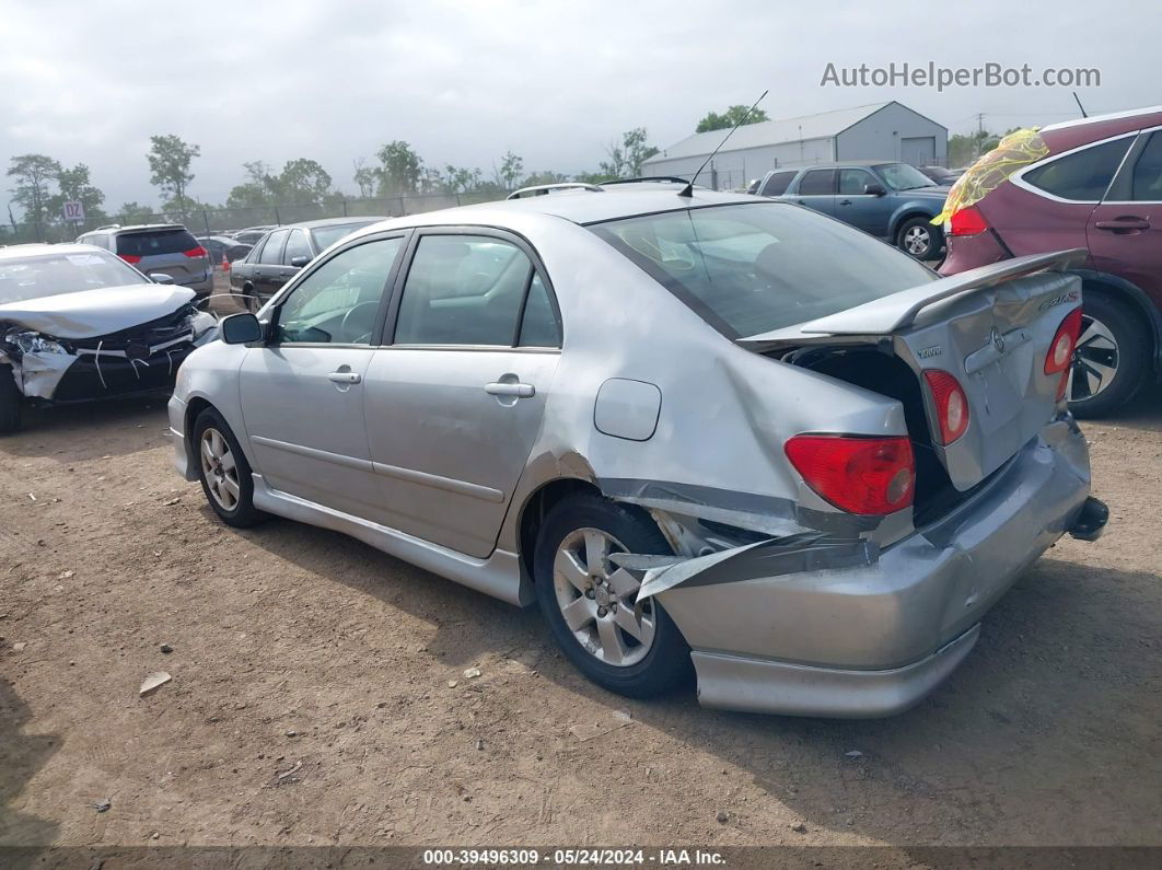 2005 Toyota Corolla S Silver vin: 1NXBR32EX5Z486353