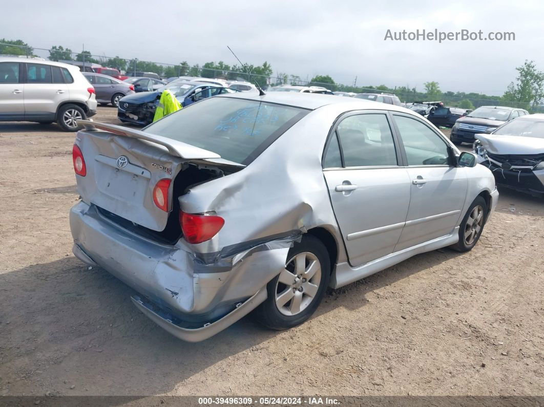 2005 Toyota Corolla S Silver vin: 1NXBR32EX5Z486353