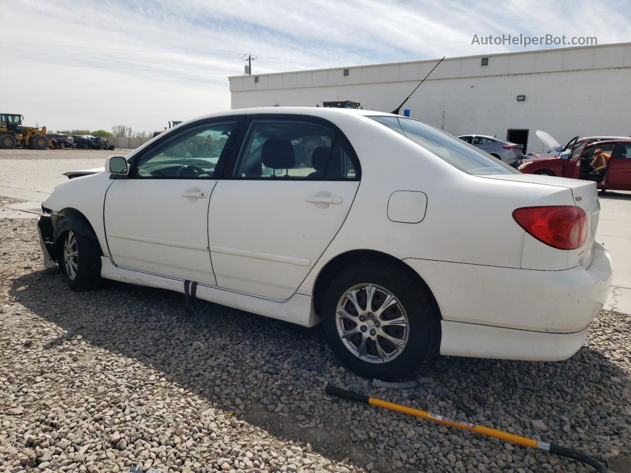 2005 Toyota Corolla Ce Белый vin: 1NXBR32EX5Z493626