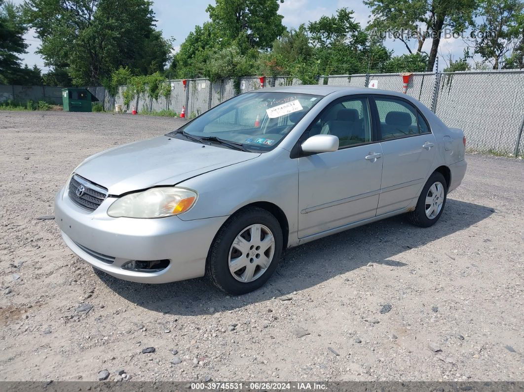 2005 Toyota Corolla Le Silver vin: 1NXBR32EX5Z532487