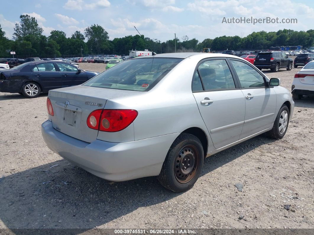 2005 Toyota Corolla Le Silver vin: 1NXBR32EX5Z532487