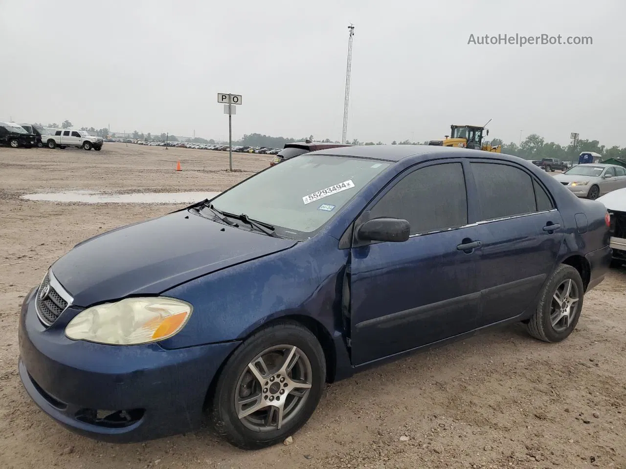 2005 Toyota Corolla Ce Blue vin: 1NXBR32EX5Z546003