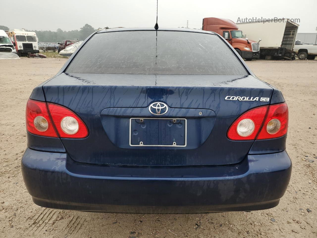 2005 Toyota Corolla Ce Blue vin: 1NXBR32EX5Z546003