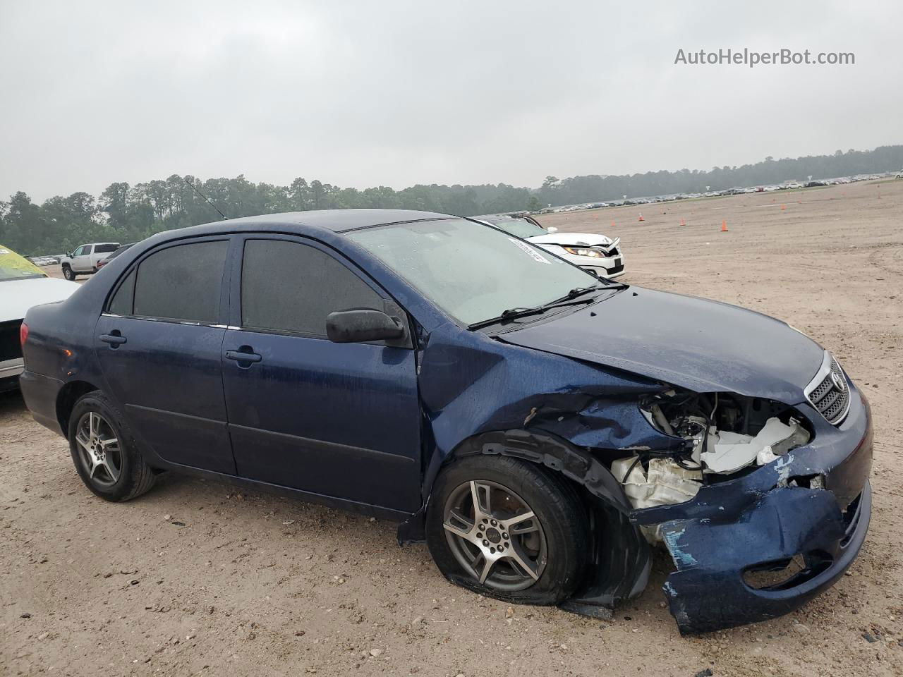 2005 Toyota Corolla Ce Blue vin: 1NXBR32EX5Z546003