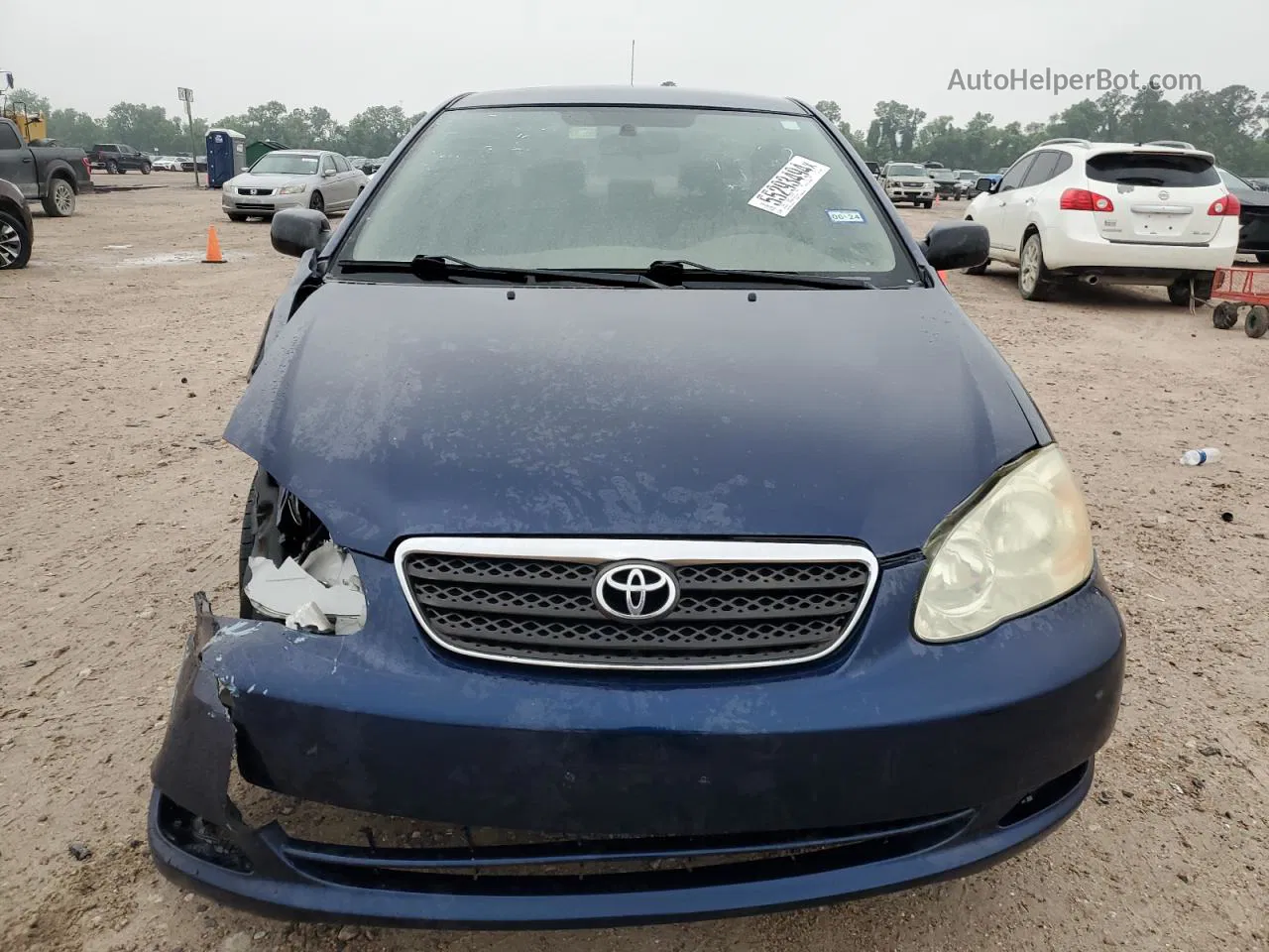 2005 Toyota Corolla Ce Blue vin: 1NXBR32EX5Z546003