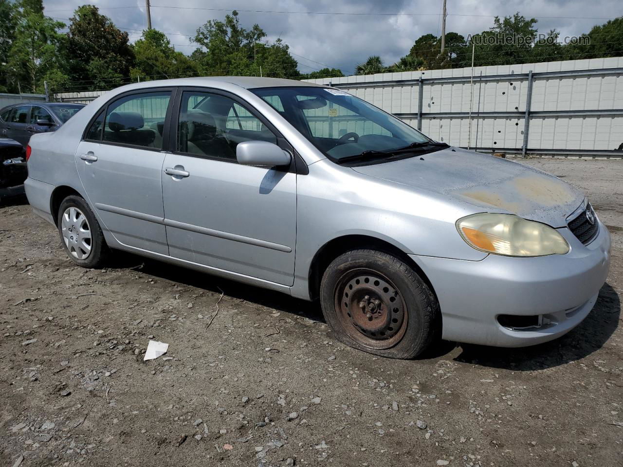 2005 Toyota Corolla Ce Silver vin: 1NXBR32EX5Z559396