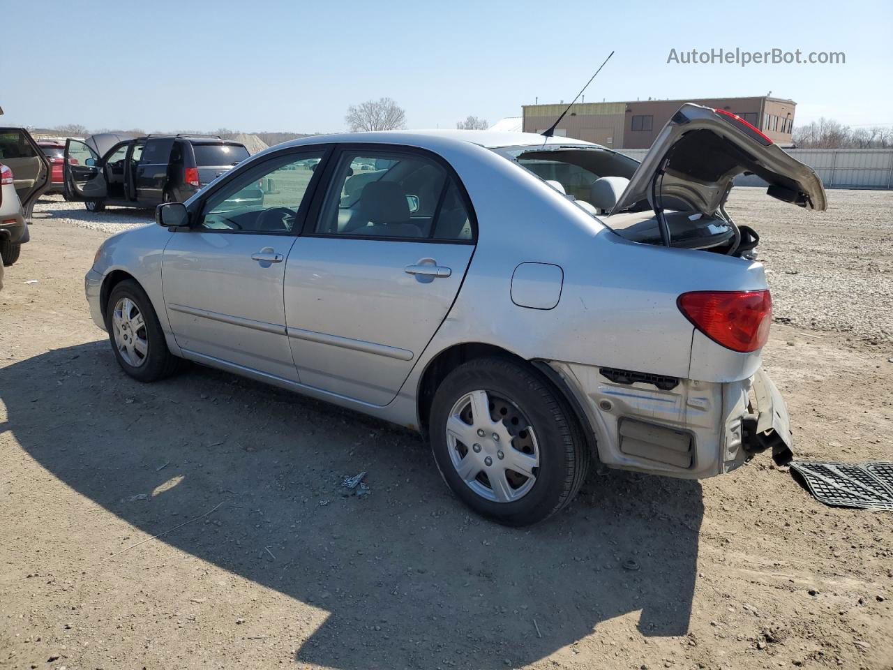 2008 Toyota Corolla Ce Silver vin: 1NXBR32EX8Z039736