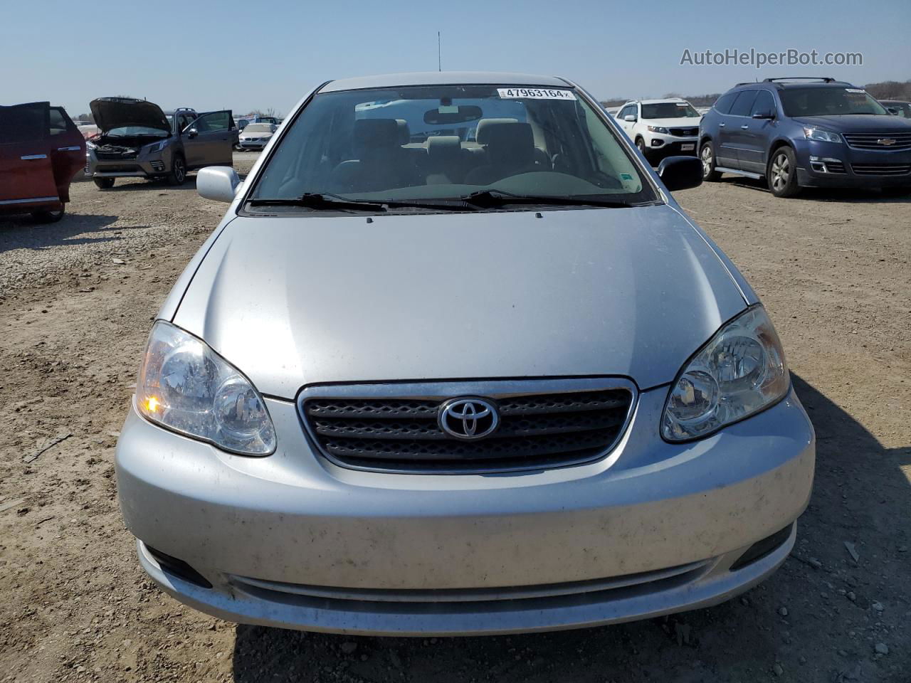 2008 Toyota Corolla Ce Silver vin: 1NXBR32EX8Z039736