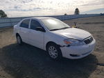 2008 Toyota Corolla Ce White vin: 1NXBR32EX8Z971452