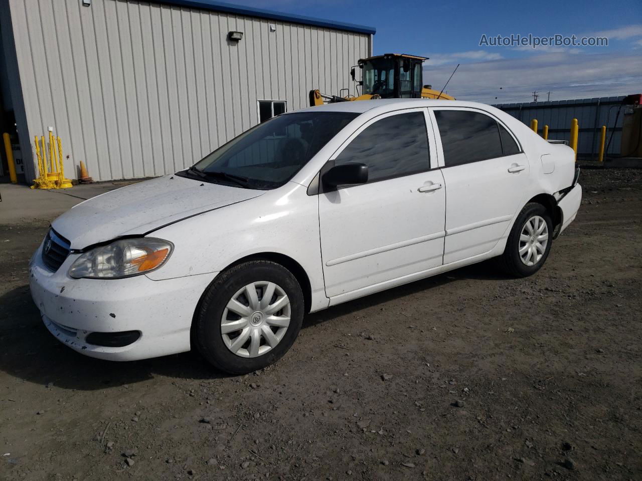 2008 Toyota Corolla Ce Белый vin: 1NXBR32EX8Z971452