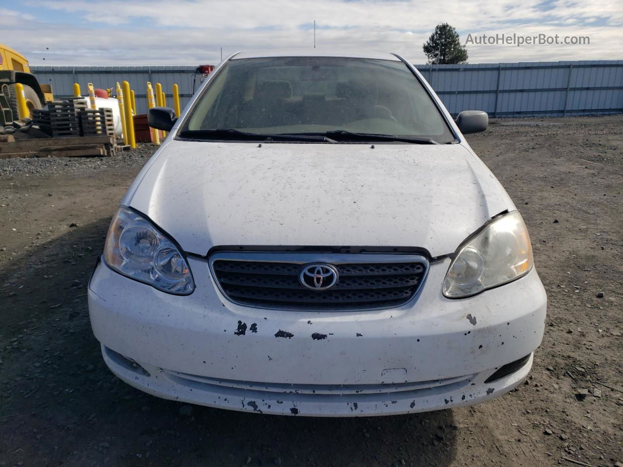 2008 Toyota Corolla Ce Белый vin: 1NXBR32EX8Z971452