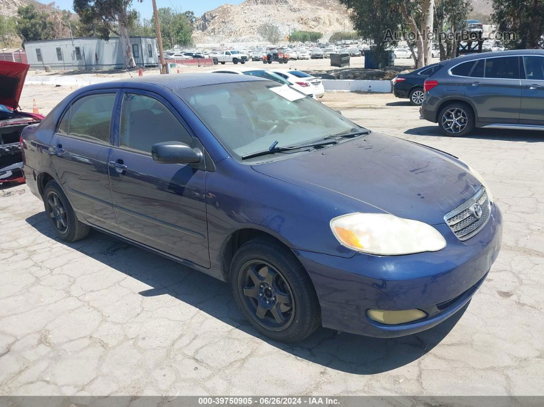 2008 Toyota Corolla Ce Синий vin: 1NXBR32EX8Z985979