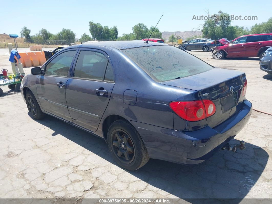 2008 Toyota Corolla Ce Blue vin: 1NXBR32EX8Z985979