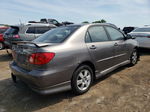 2004 Toyota Corolla Ce Gray vin: 1NXBR38E04Z236397