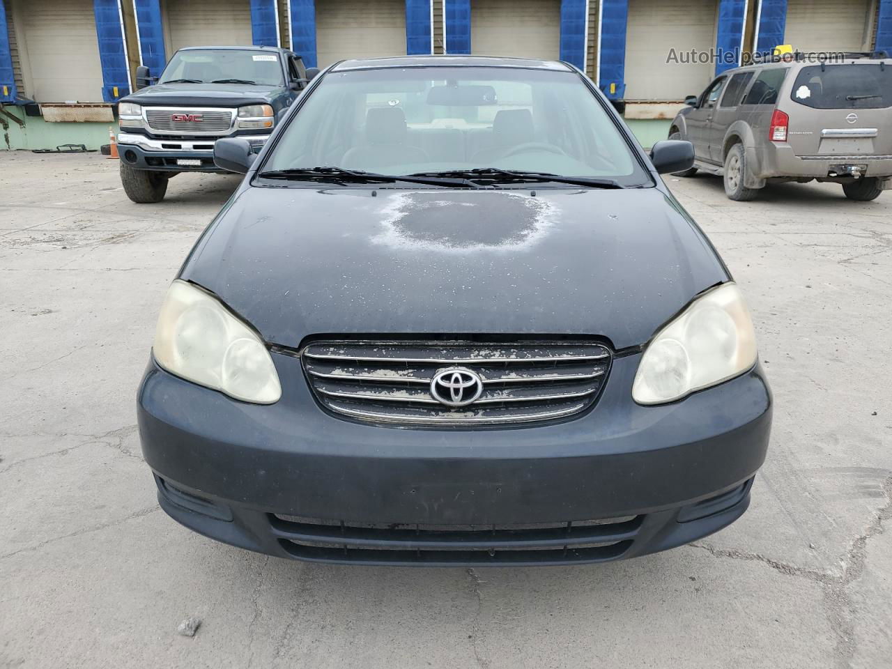 2004 Toyota Corolla Ce Черный vin: 1NXBR38E04Z318713