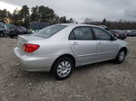 2004 Toyota Corolla Ce Silver vin: 1NXBR38E14Z280845