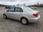 2004 Toyota Corolla Ce Silver vin: 1NXBR38E14Z280845