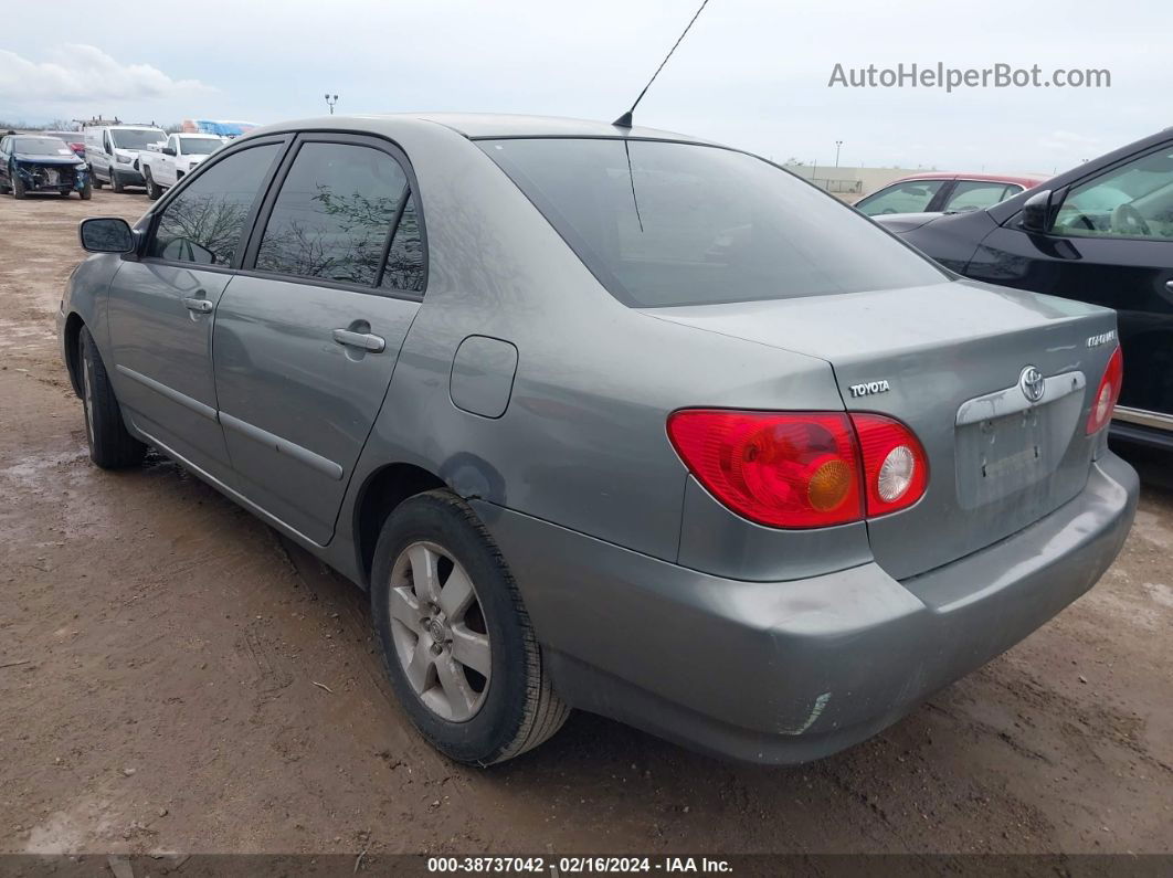 2003 Toyota Corolla Le Gray vin: 1NXBR38E43Z095834