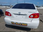 2004 Toyota Corolla Le White vin: 1NXBR38E44Z301252