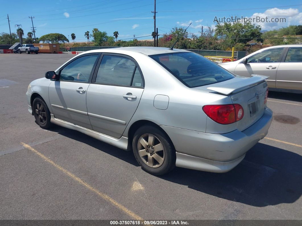 2003 Toyota Corolla Ce/s/le Серебряный vin: 1NXBR38E63Z007026