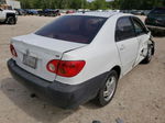 2003 Toyota Corolla Ce White vin: 1NXBR38E63Z067064