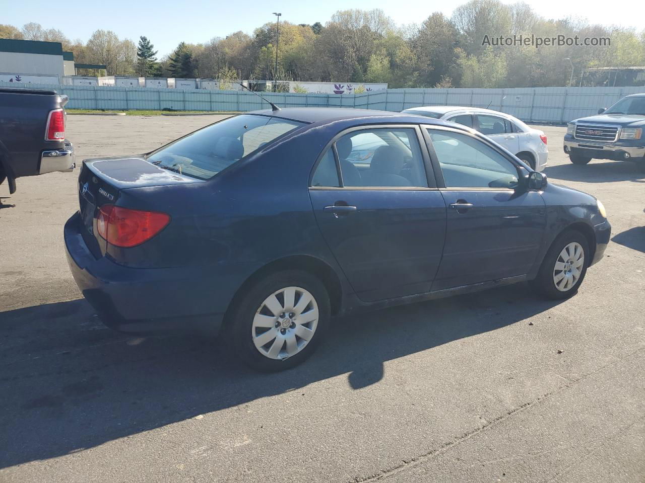 2004 Toyota Corolla Ce Blue vin: 1NXBR38E64Z283952