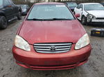 2004 Toyota Corolla Ce Red vin: 1NXBR38E64Z305822