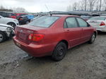 2004 Toyota Corolla Ce Red vin: 1NXBR38E64Z305822