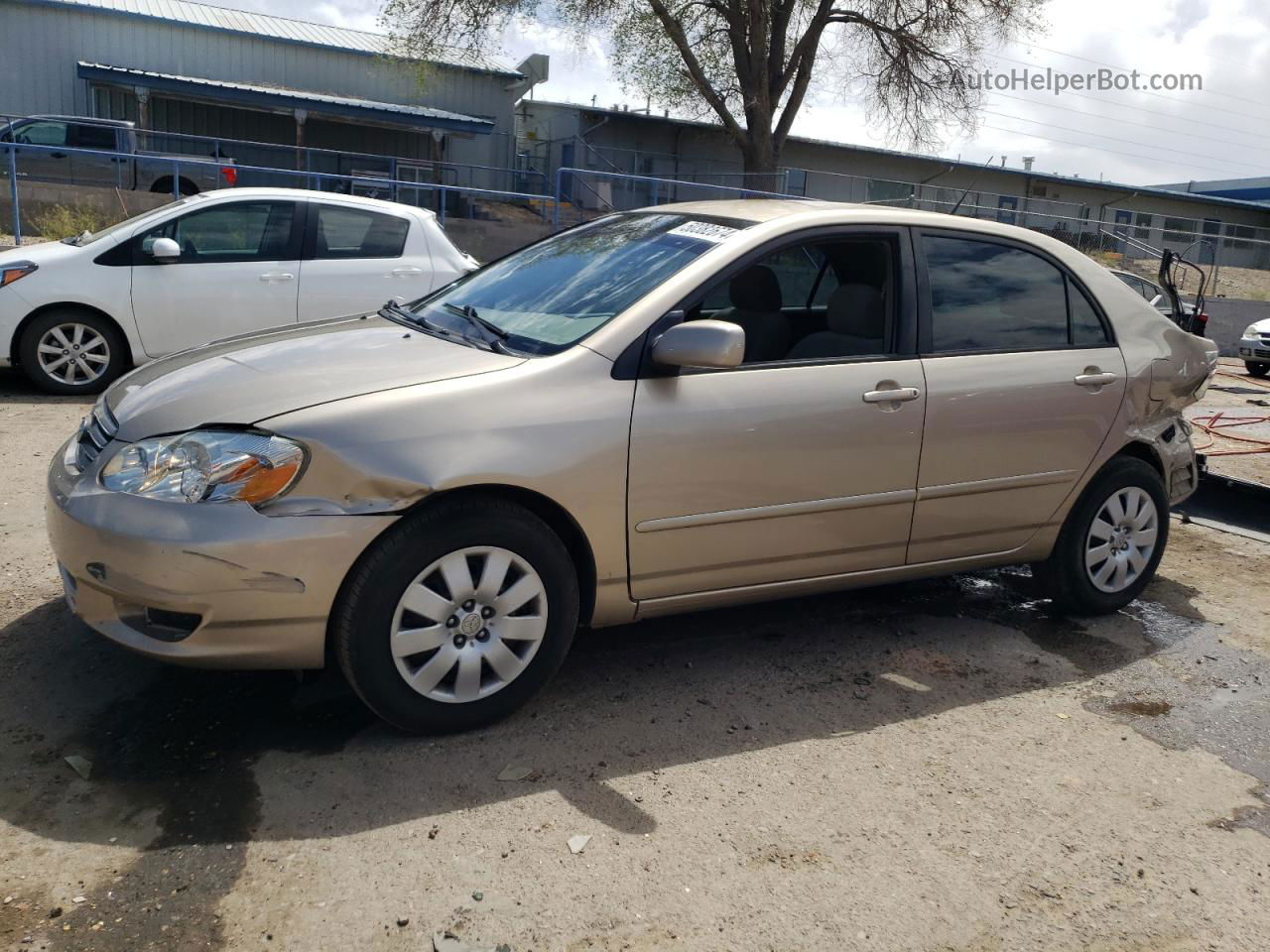 2004 Toyota Corolla Ce Золотой vin: 1NXBR38E64Z340683