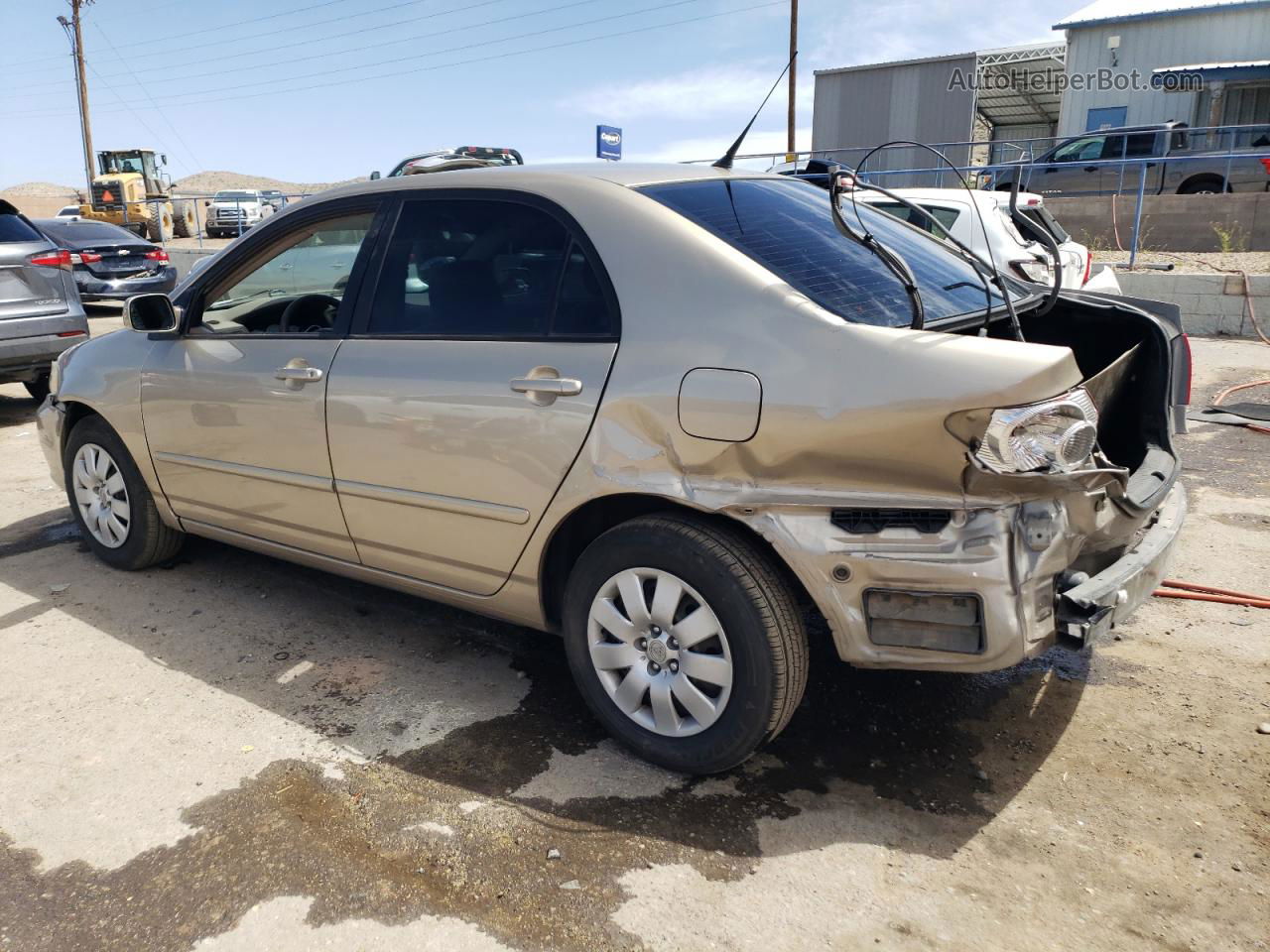 2004 Toyota Corolla Ce Золотой vin: 1NXBR38E64Z340683