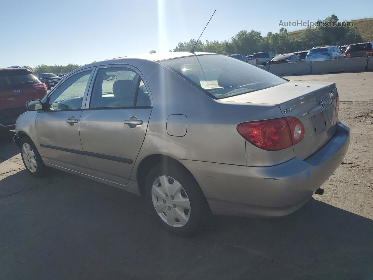 2003 Toyota Corolla Ce Серебряный vin: 1NXBR38E73Z111637