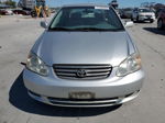 2004 Toyota Corolla Ce Silver vin: 1NXBR38E74Z303156