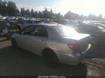 2004 Toyota Corolla Le Silver vin: 1NXBR38E74Z310625