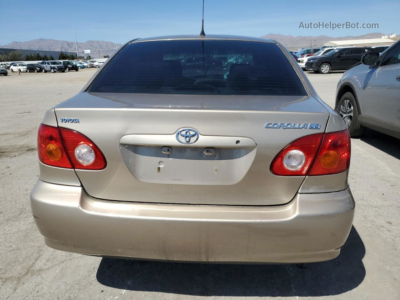 2004 Toyota Corolla Ce Gold vin: 1NXBR38E74Z342359