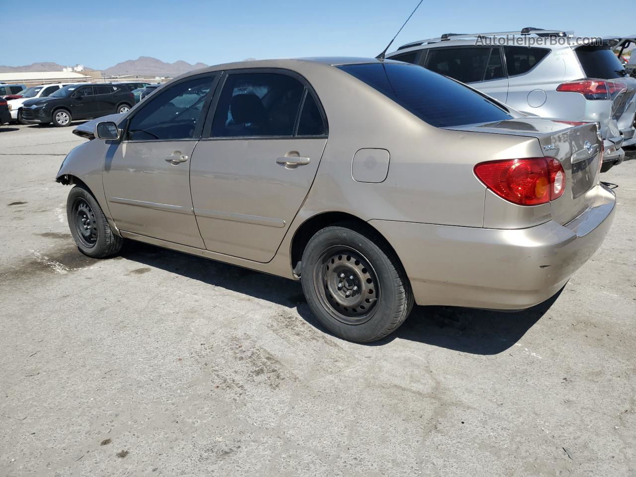 2004 Toyota Corolla Ce Gold vin: 1NXBR38E74Z342359