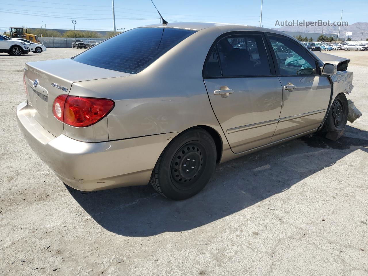 2004 Toyota Corolla Ce Gold vin: 1NXBR38E74Z342359