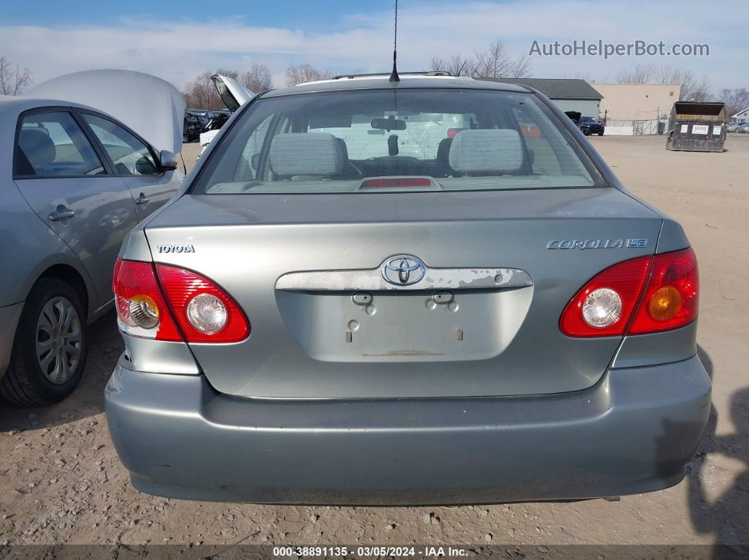 2004 Toyota Corolla Le Gray vin: 1NXBR38E94Z222742