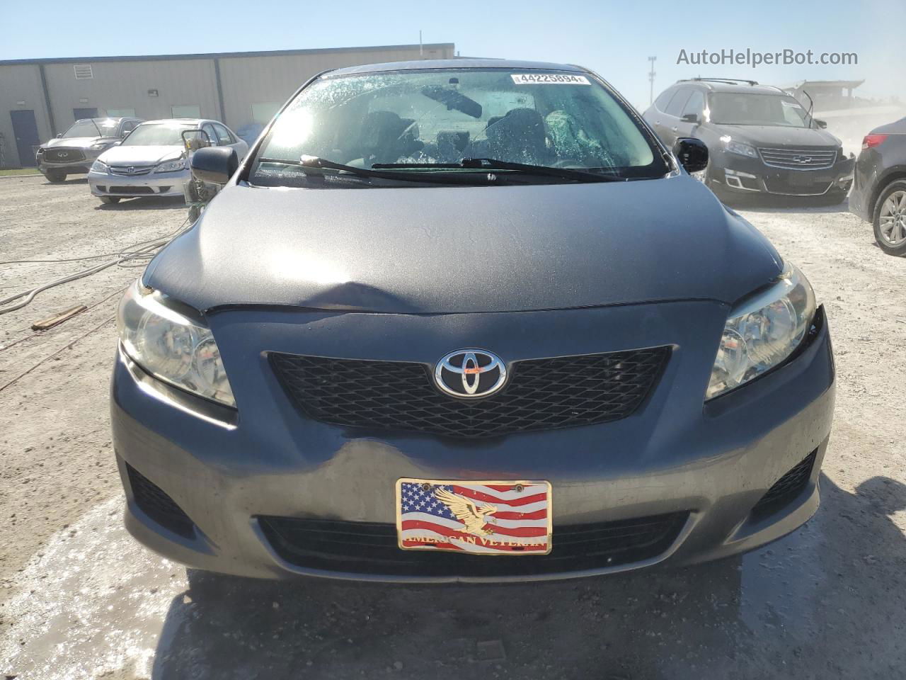 2010 Toyota Corolla Base Gray vin: 1NXBU4EE0AZ264043