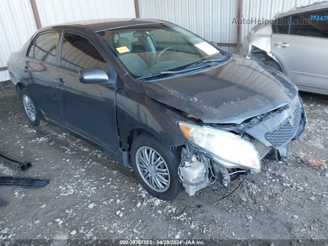 2010 Toyota Corolla Le Gray vin: 1NXBU4EE0AZ287032