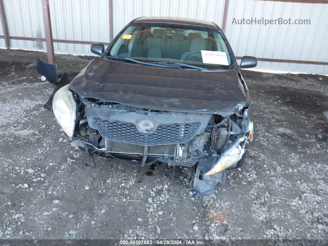 2010 Toyota Corolla Le Gray vin: 1NXBU4EE0AZ287032