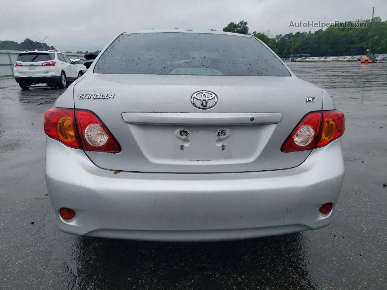 2010 Toyota Corolla Base Silver vin: 1NXBU4EE0AZ299505