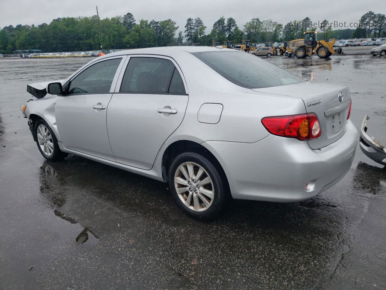 2010 Toyota Corolla Base Серебряный vin: 1NXBU4EE0AZ299505