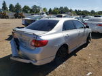 2010 Toyota Corolla Base Silver vin: 1NXBU4EE0AZ309014